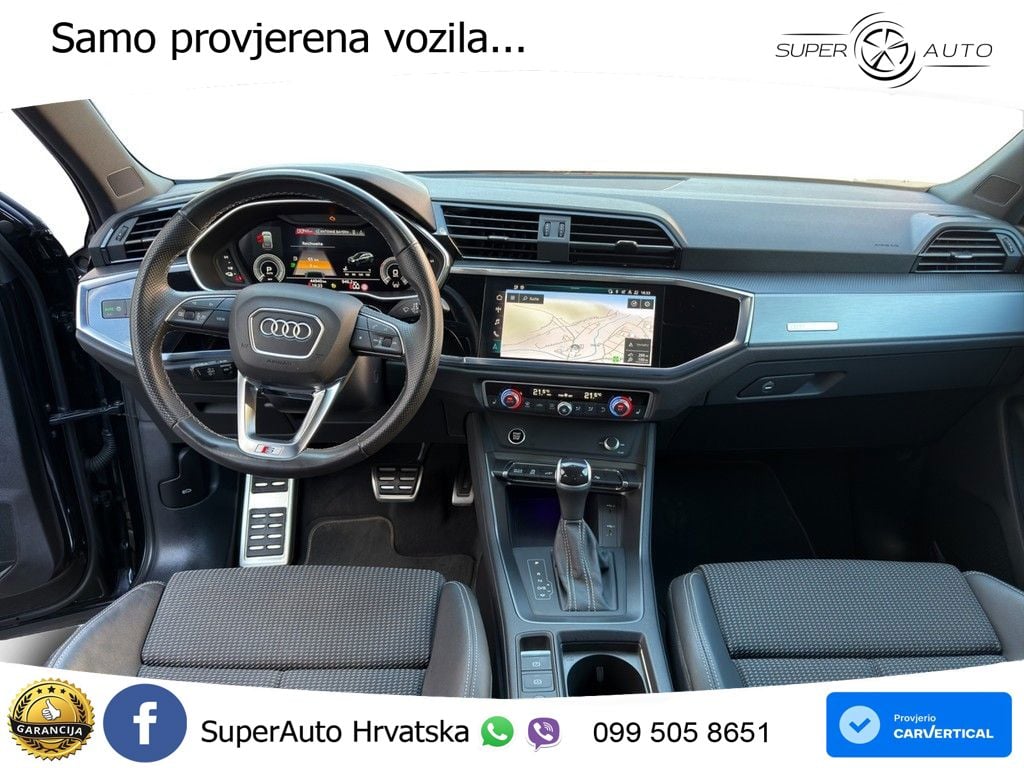 Audi Q3 Sportback 45 TFSIe (245 KS) S tronic S line LED+GR SJED+ACC