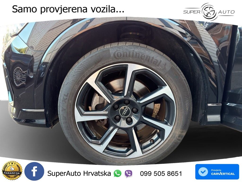 Audi Q3 Sportback 45 TFSIe (245 KS) S tronic S line LED+GR SJED+ACC