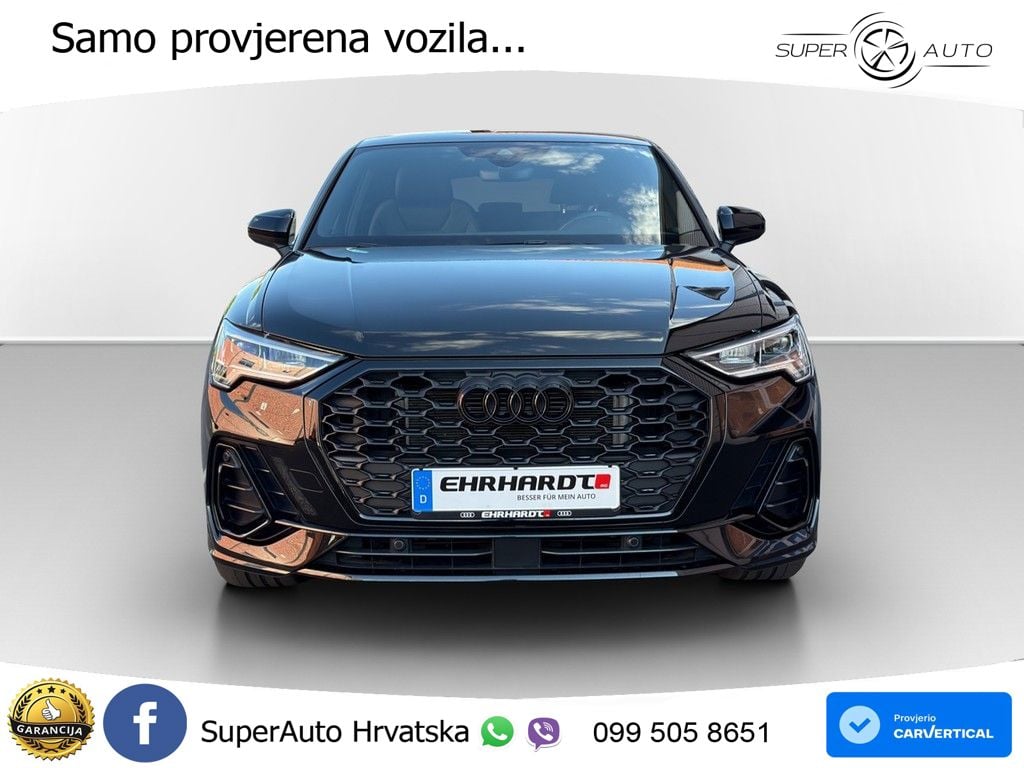 Audi Q3 Sportback 45 TFSIe (245 KS) S tronic S line LED+GR SJED+ACC