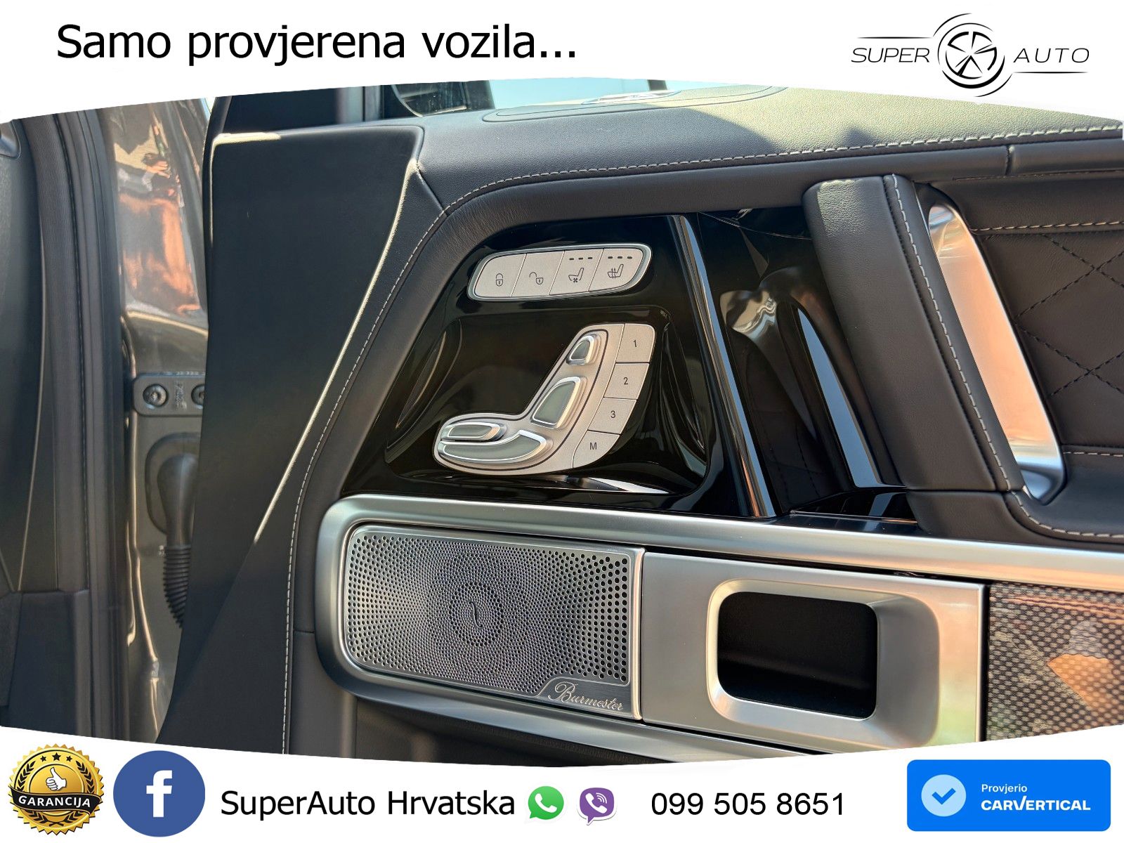 Mercedes G 450d Long (367 KS) 4MATIC 9G-TRONIC AMG LED+GR SJED+ACC
