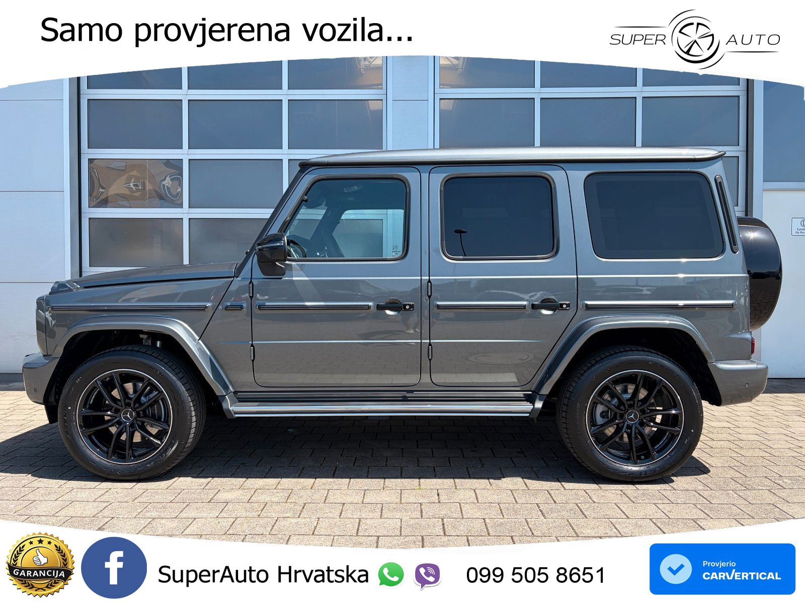 Mercedes G 450d Long (367 KS) 4MATIC 9G-TRONIC AMG LED+GR SJED+ACC