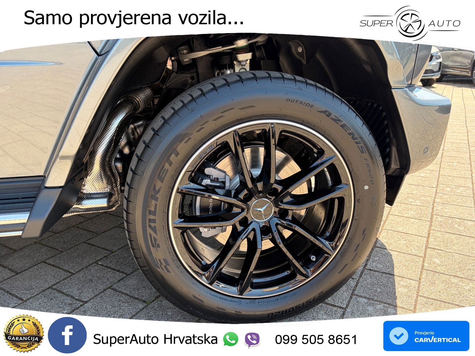 Mercedes G 450d Long (367 KS) 4MATIC 9G-TRONIC AMG LED+GR SJED+ACC