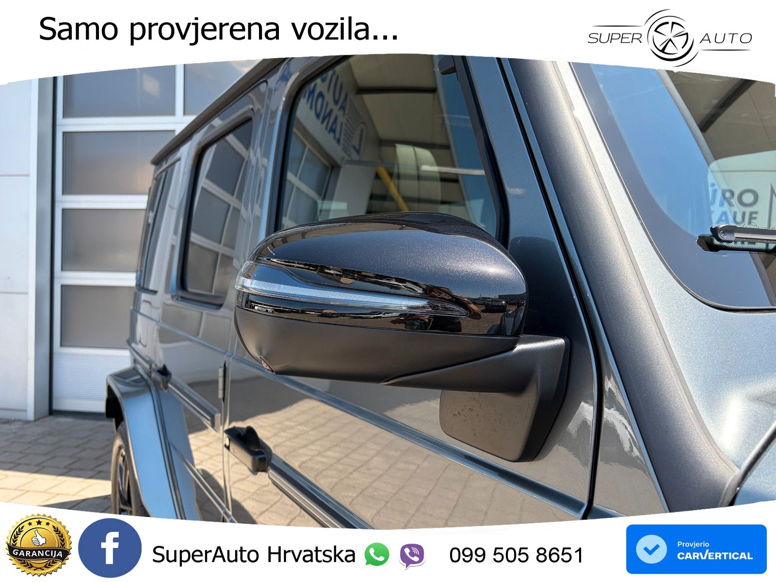 Mercedes G 450d Long (367 KS) 4MATIC 9G-TRONIC AMG LED+GR SJED+ACC