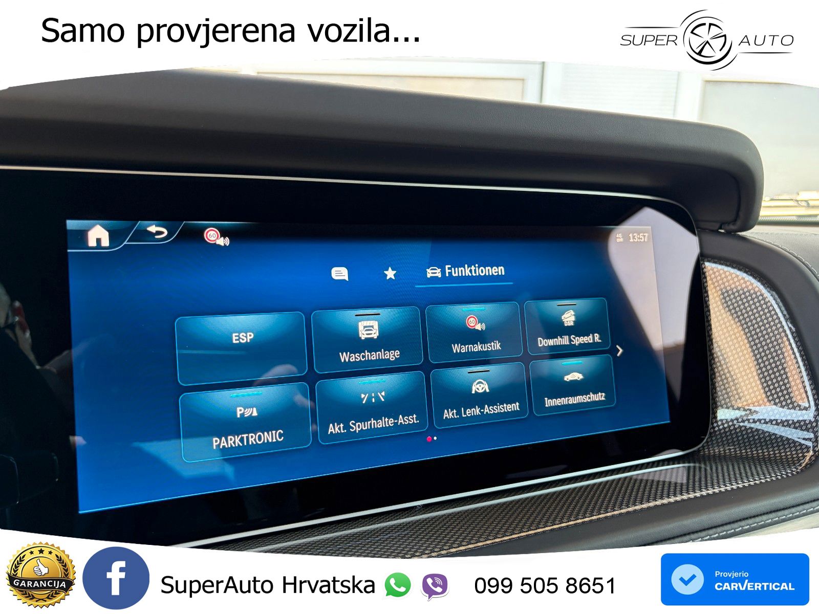 Mercedes G 450d Long (367 KS) 4MATIC 9G-TRONIC AMG LED+GR SJED+ACC