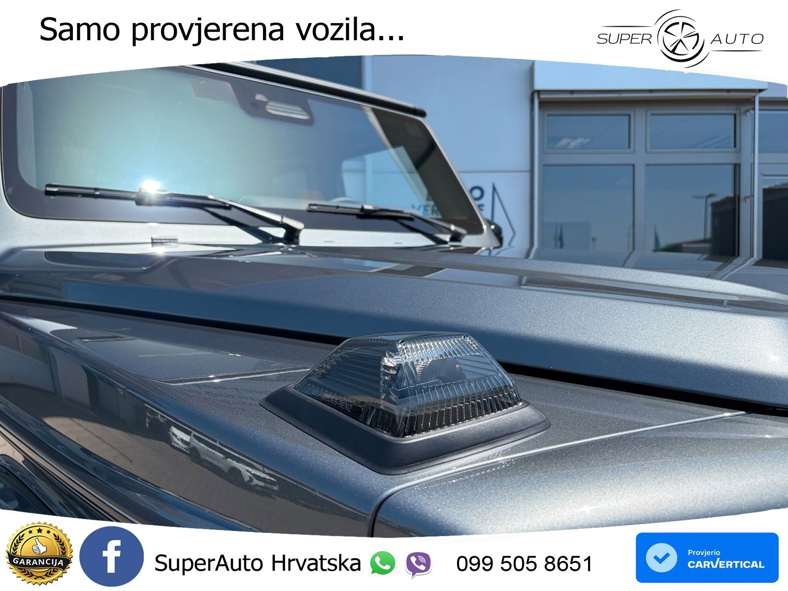 Mercedes G 450d Long (367 KS) 4MATIC 9G-TRONIC AMG LED+GR SJED+ACC