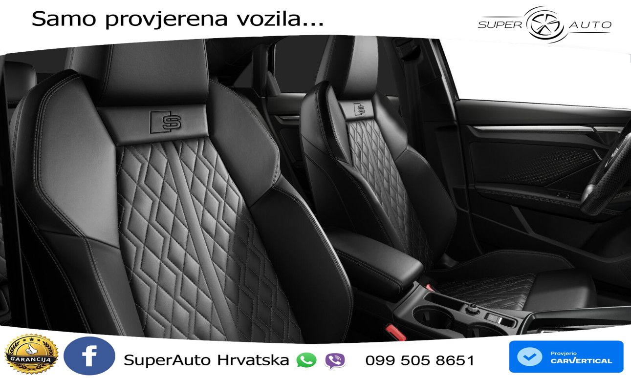 Audi S3 Limuzina 2.0 TFSI (333 KS) quattro S tronic MATRIX+GR SJED+KAM