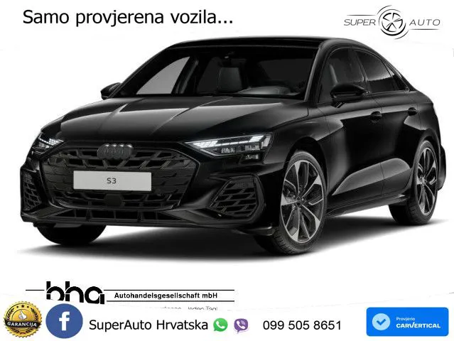 Audi S3 Limuzina 2.0 TFSI (333 KS) quattro S tronic MATRIX+GR SJED+KAM