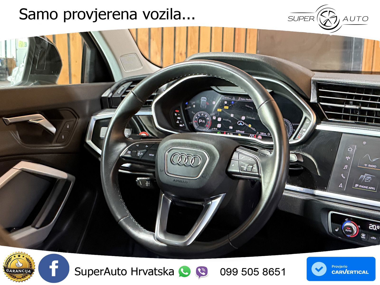 Audi Q3 35 TFSI (150 KS) S tronic S line LED+GR SJED+ACC