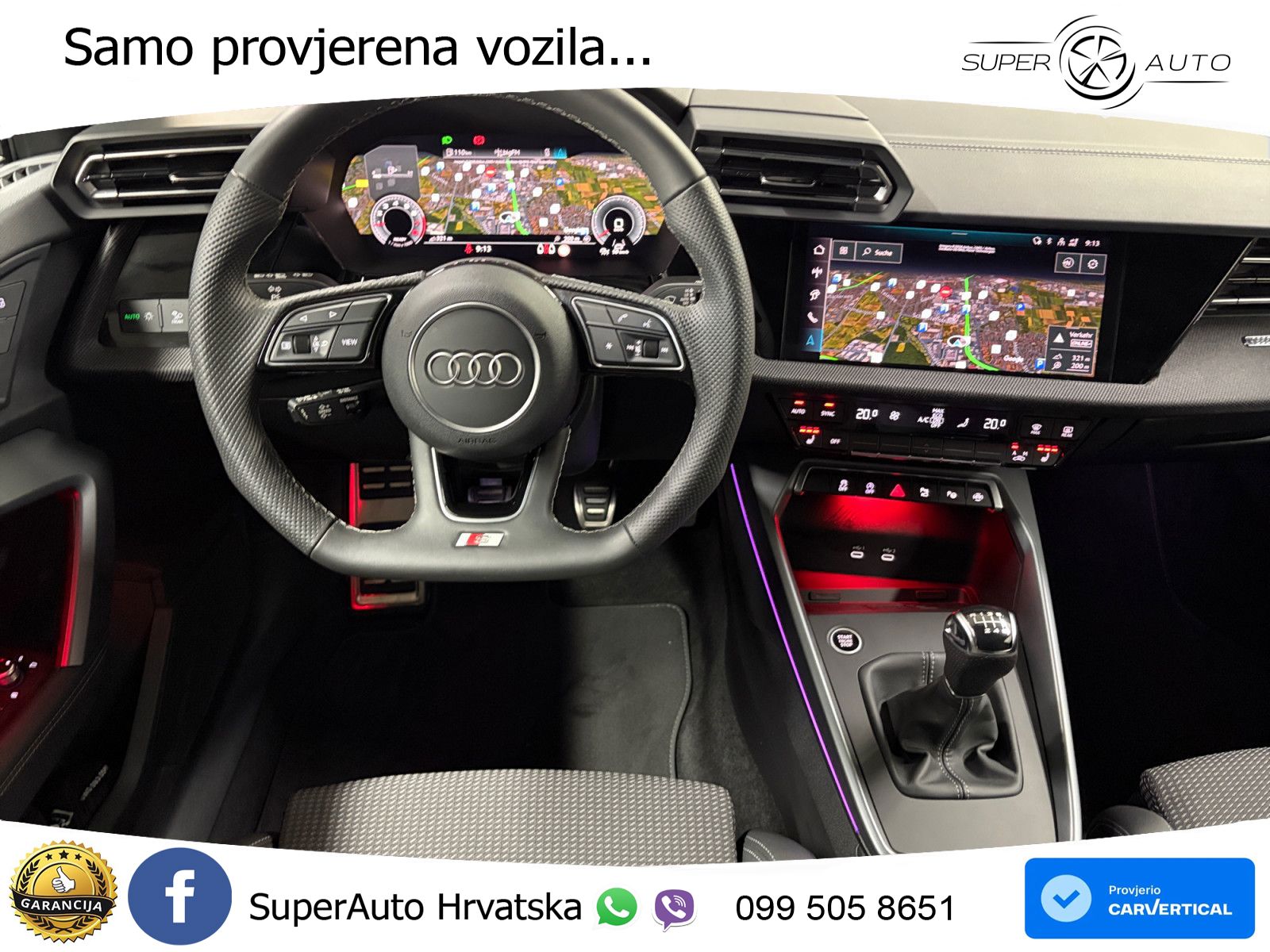 Audi A3 Sportback 30 TFSI (116 KS) advanced LED+GR SJED+ACC