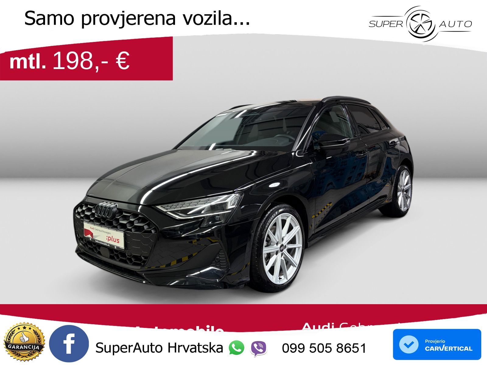Audi A3 Sportback 30 TFSI (116 KS) advanced LED+GR SJED+ACC