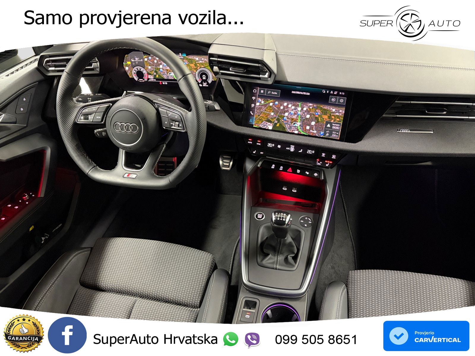 Audi A3 Sportback 30 TFSI (116 KS) advanced LED+GR SJED+ACC