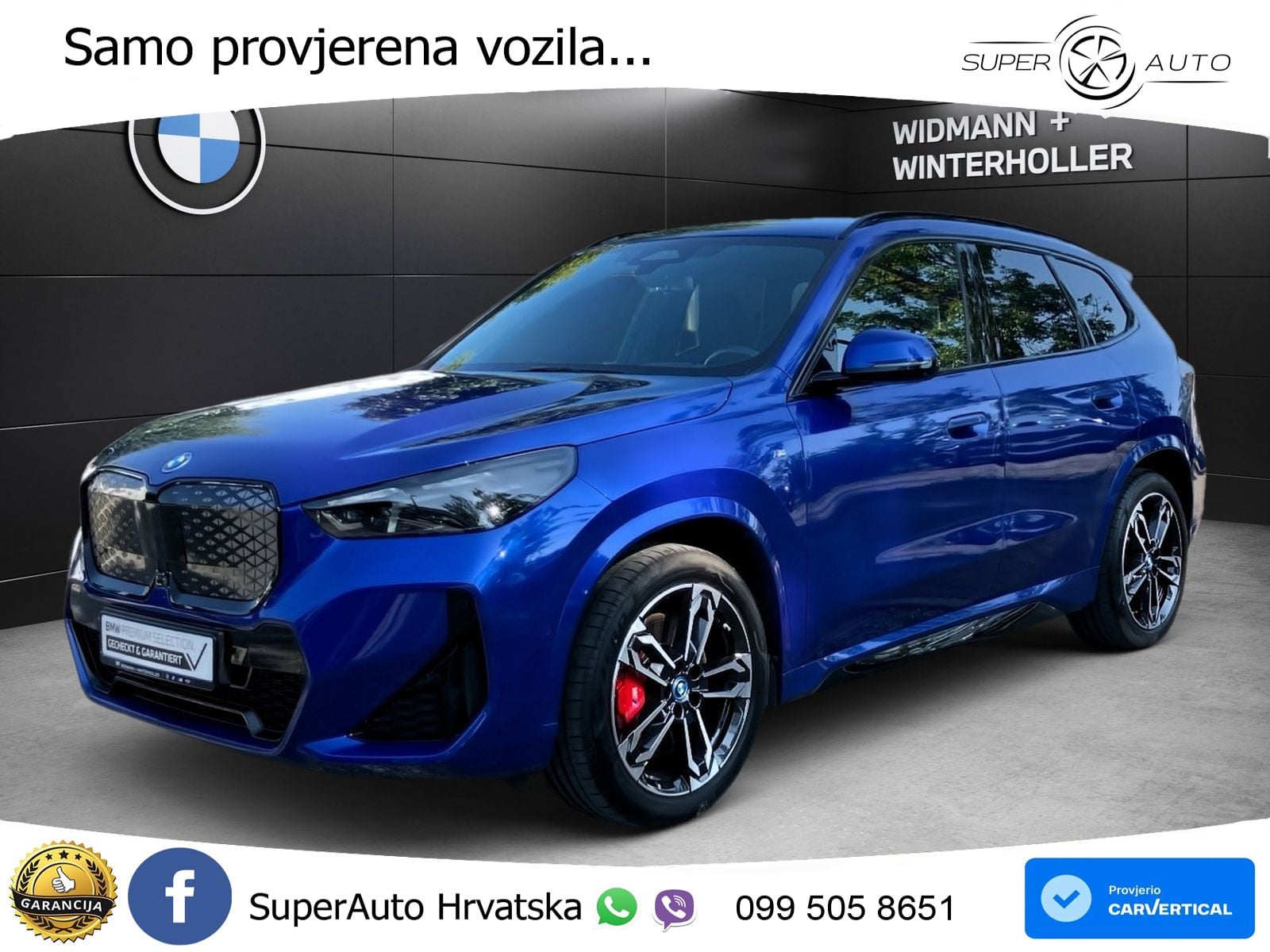 BMW iX1 68 kWh (313 KS) xDrive30 M Sport LED+GR SJED+ACC