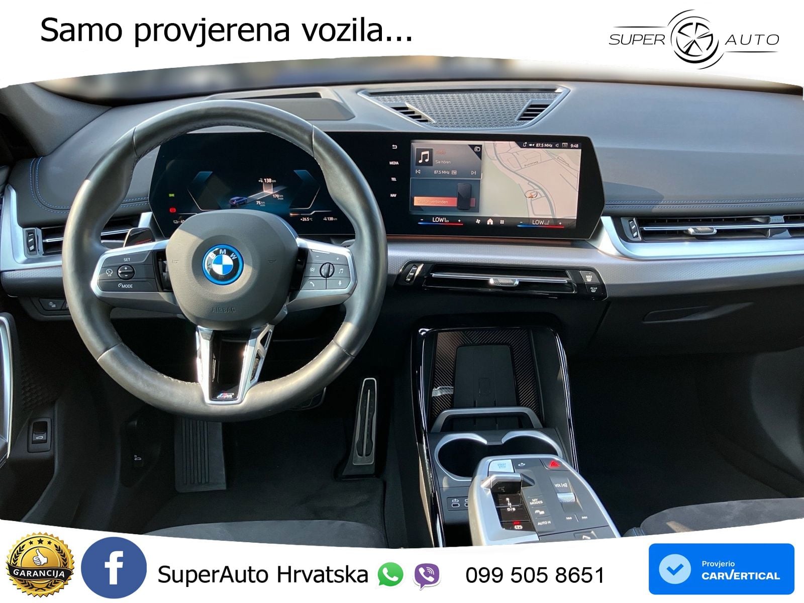 BMW iX1 68 kWh (313 KS) xDrive30 M Sport LED+GR SJED+ACC