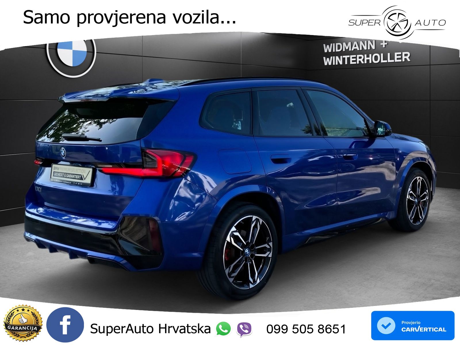 BMW iX1 68 kWh (313 KS) xDrive30 M Sport LED+GR SJED+ACC