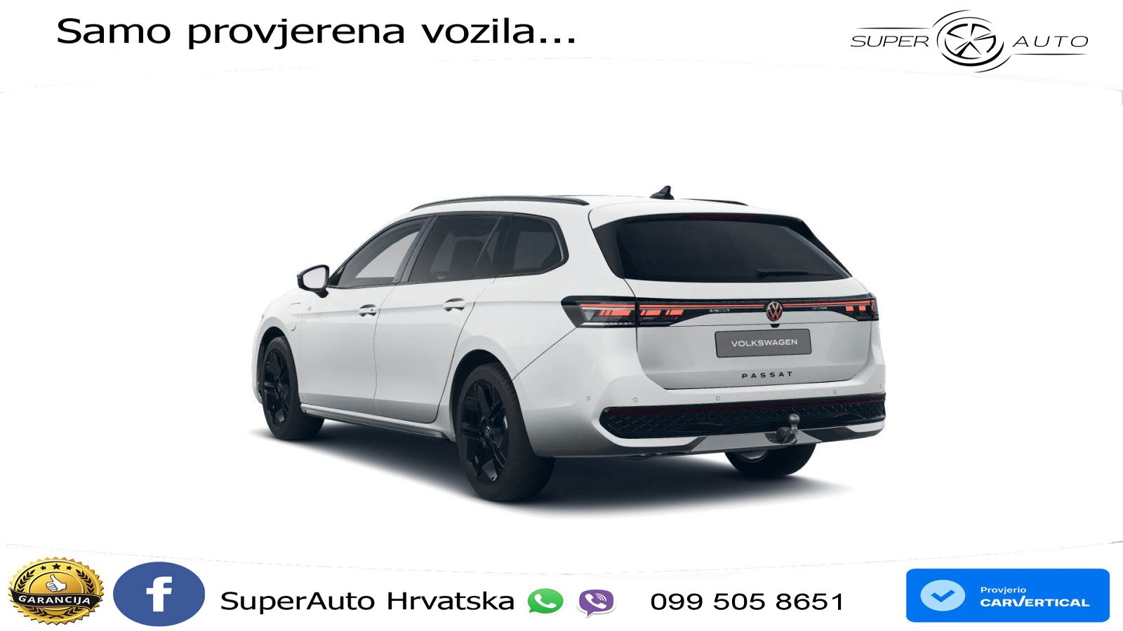 Volkswagen Passat Variant 1.5 TSI (272 KS) eHybrid DSG R-Line LED+GR SJED+ACC