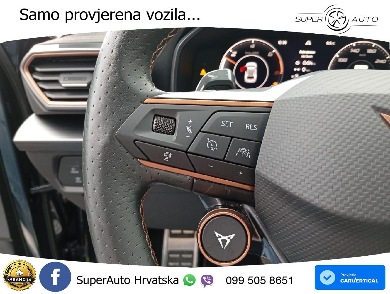 Cupra Formentor 1.4 TSI (245 KS) e-Hybrid DSG VZ LED+GR SJED+ACC