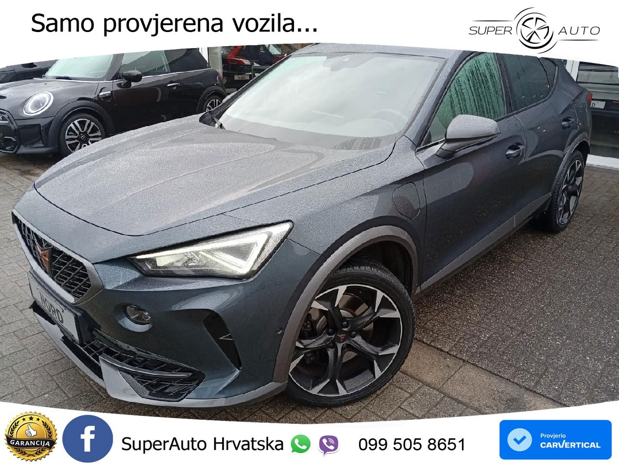 Cupra Formentor 1.4 TSI (245 KS) e-Hybrid DSG VZ LED+GR SJED+ACC