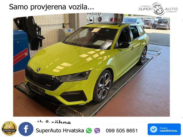 Škoda Octavia Combi RS 2.0 TSI (245 KS) DSG LED+GR SJED+ACC