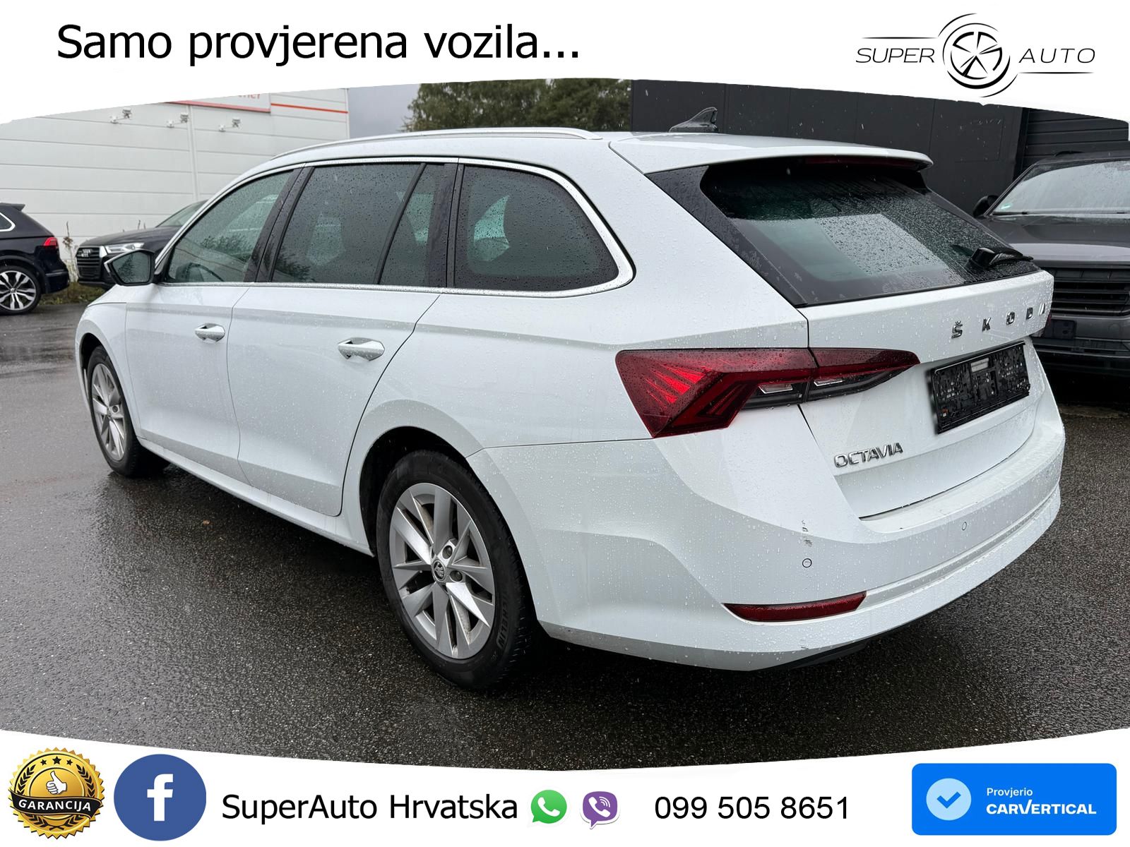 Škoda Octavia Combi 2.0 TDI (150 KS) DSG LED+GR SJED+ACC