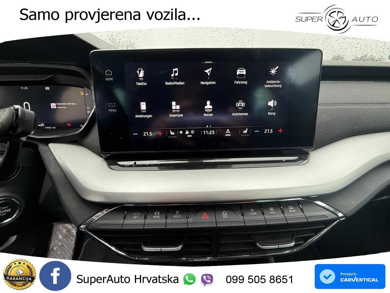 Škoda Octavia Combi 2.0 TDI (150 KS) DSG LED+GR SJED+ACC