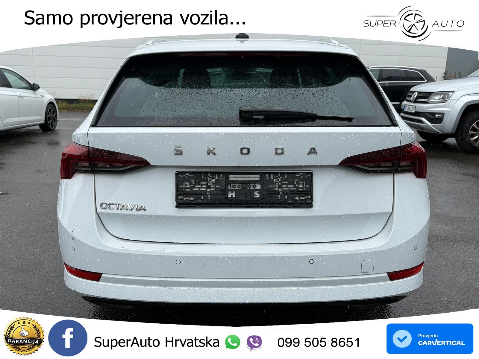 Škoda Octavia Combi 2.0 TDI (150 KS) DSG LED+GR SJED+ACC
