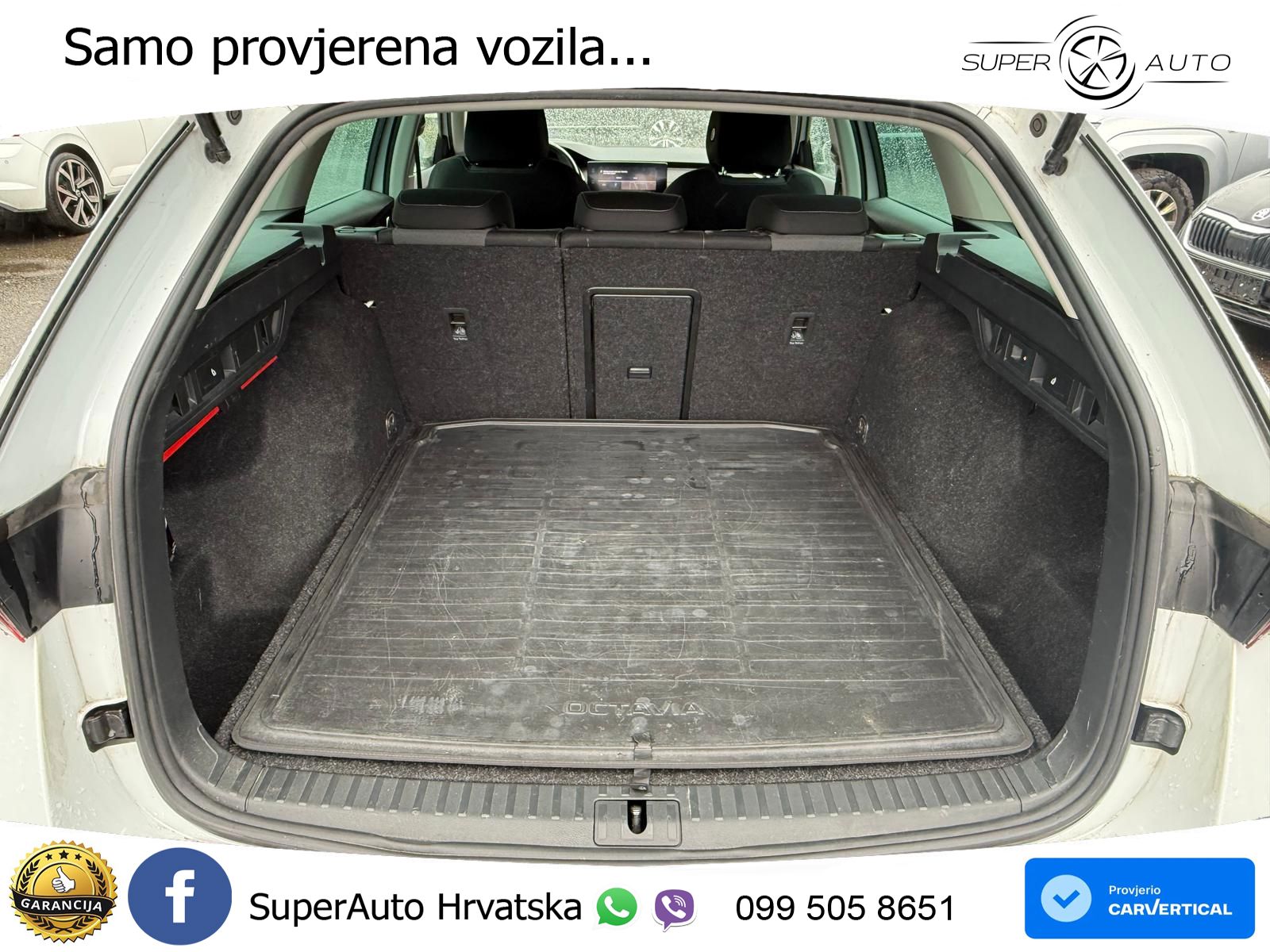 Škoda Octavia Combi 2.0 TDI (150 KS) DSG LED+GR SJED+ACC
