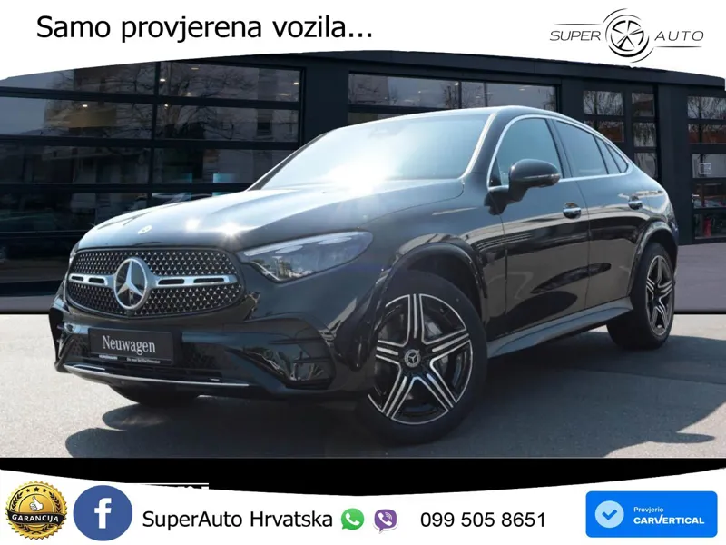 Mercedes GLC Coupe 220d (197 KS) 4MATIC 9G-TRONIC AMG ACC+GR SJED+360+PANO