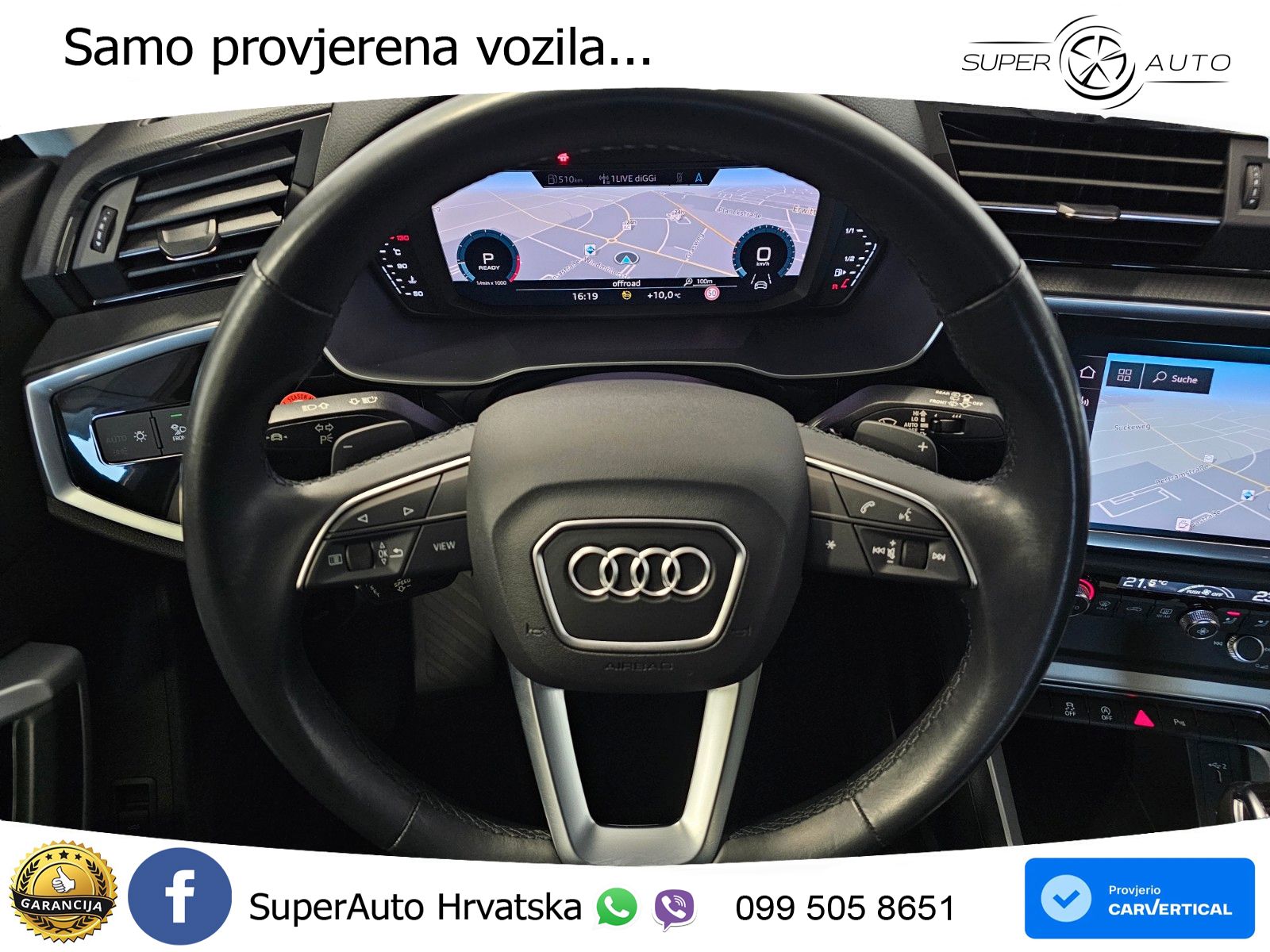 Audi Q3 40 TFSI (190 KS) quattro S tronic LED+GR SJED+ACC