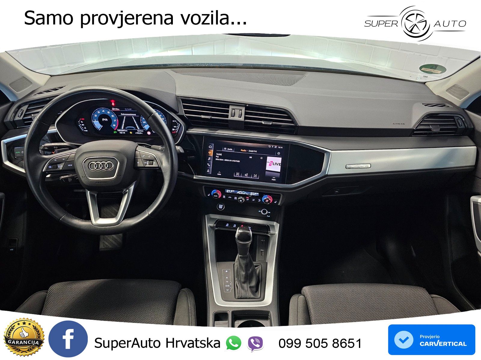 Audi Q3 40 TFSI (190 KS) quattro S tronic LED+GR SJED+ACC
