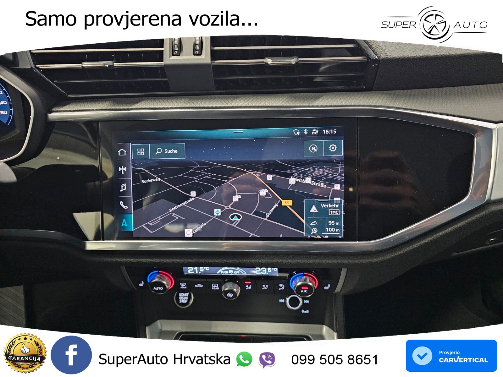 Audi Q3 40 TFSI (190 KS) quattro S tronic LED+GR SJED+ACC
