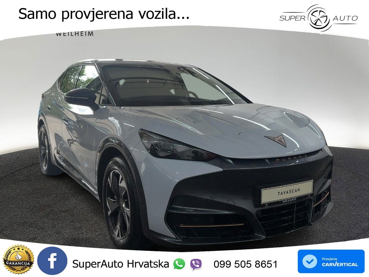 Cupra Tavascan 82 kWh (286 KS) LED+GR SJED+ACC