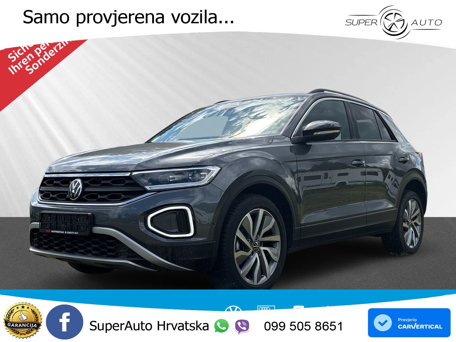 Volkswagen T-Roc I 1.5 TSI (150 KS) DSG LED+GR SJED+ACC