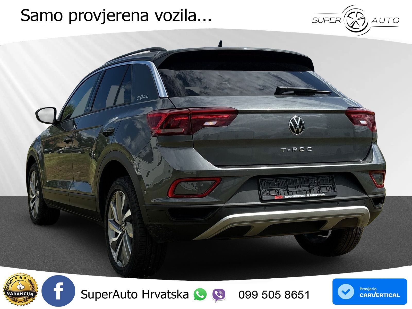 Volkswagen T-Roc I 1.5 TSI (150 KS) DSG LED+GR SJED+ACC