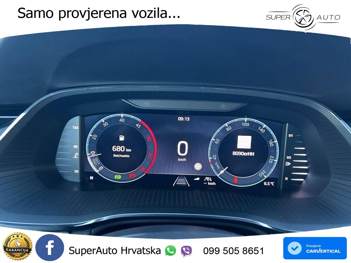 Škoda Octavia Combi 2.0 TDI (150 KS) DSG LED+GR SJED+ACC