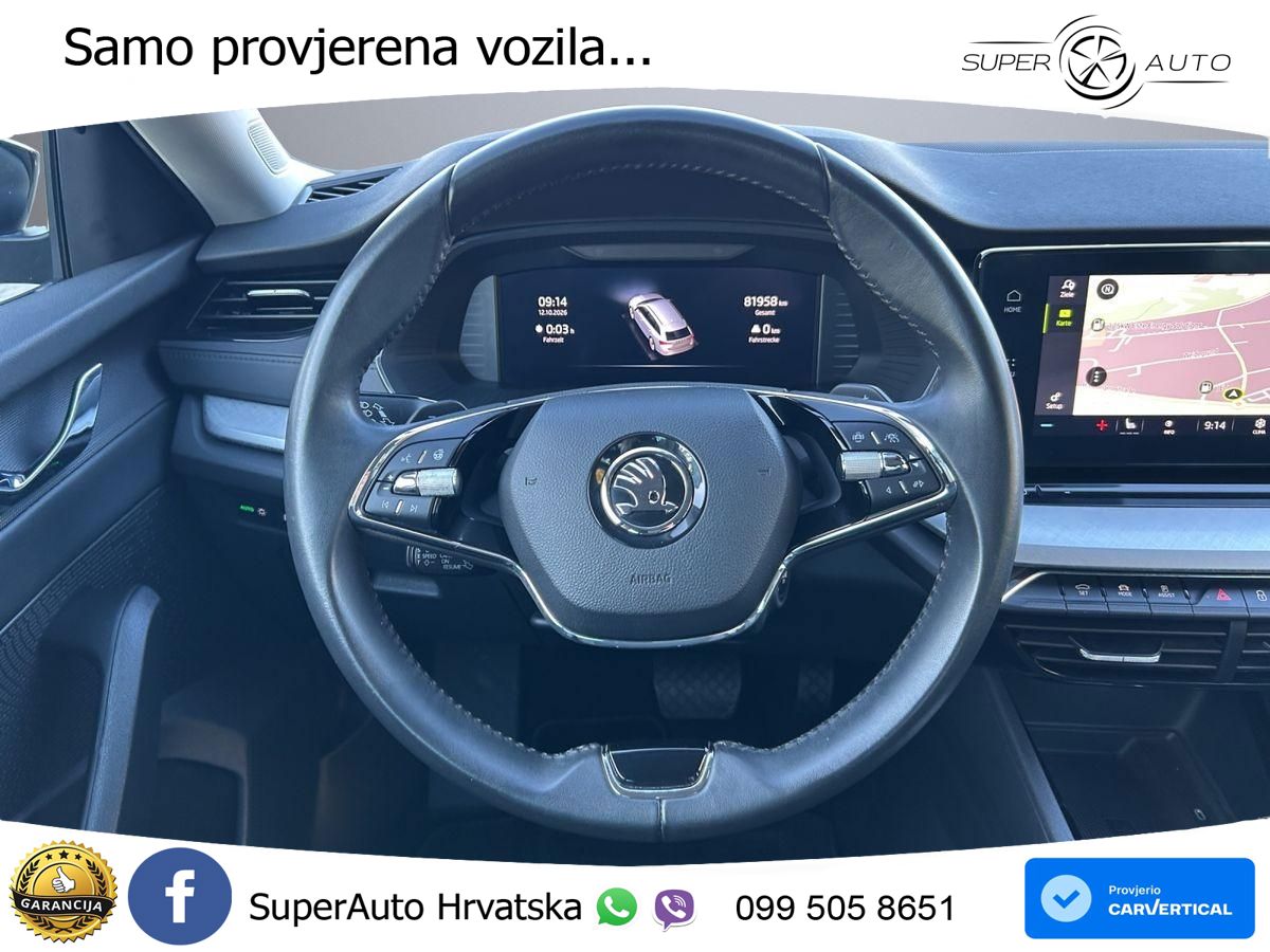Škoda Octavia Combi 2.0 TDI (150 KS) DSG LED+GR SJED+ACC
