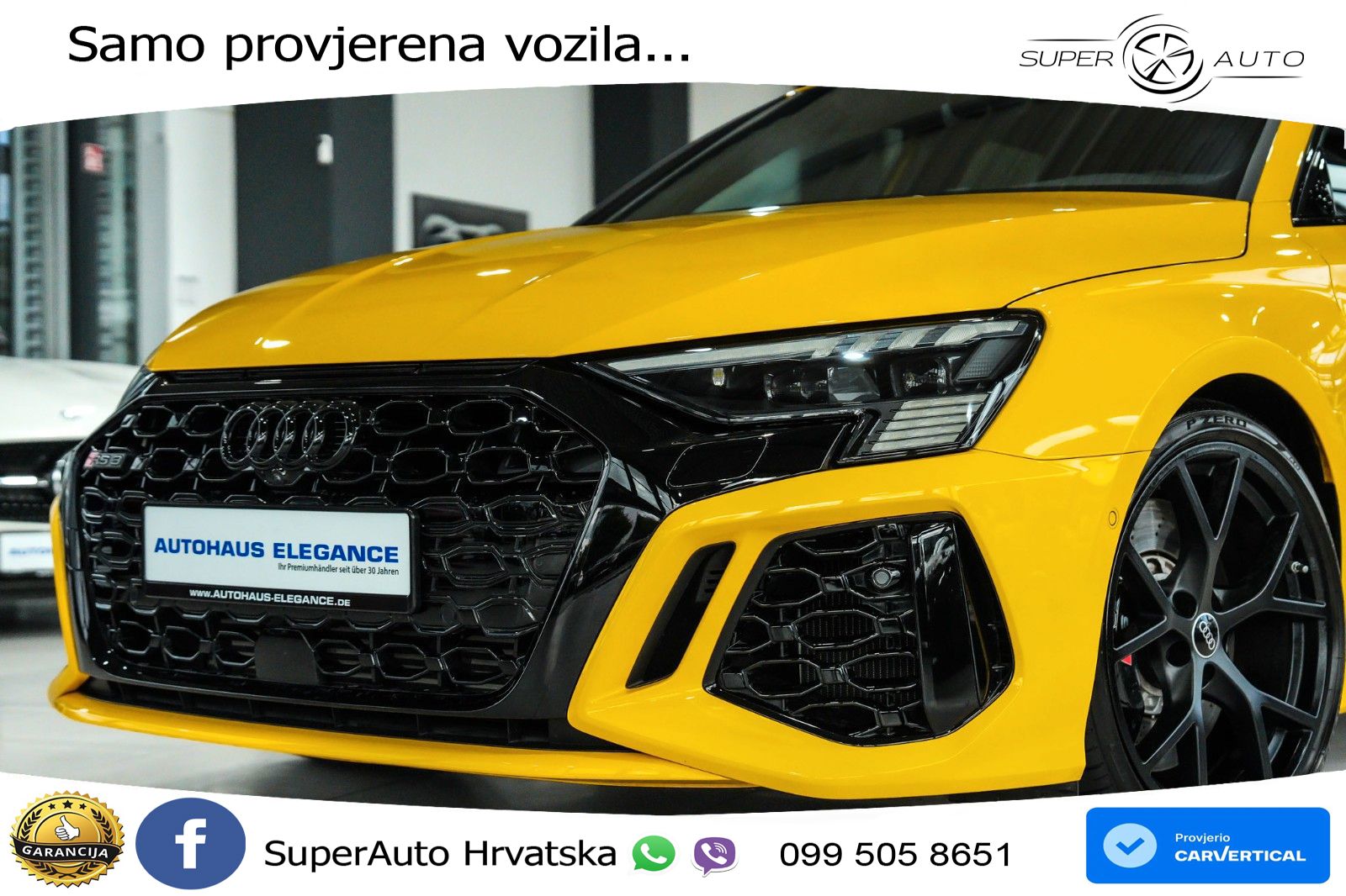 Audi RS3 Sportback 2.5 TFSI (400 KS) quattro S tronic LED+GR SJED+ACC