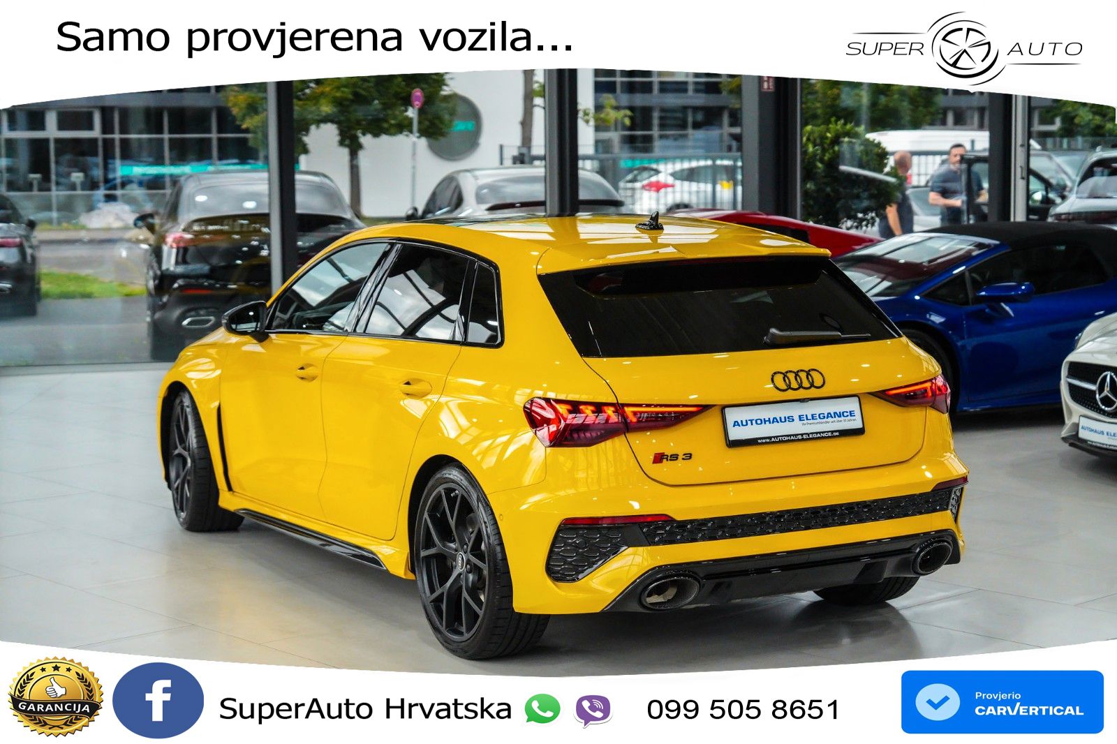 Audi RS3 Sportback 2.5 TFSI (400 KS) quattro S tronic LED+GR SJED+ACC