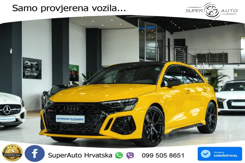 Audi RS3 Sportback 2.5 TFSI (400 KS) quattro S tronic LED+GR SJED+ACC