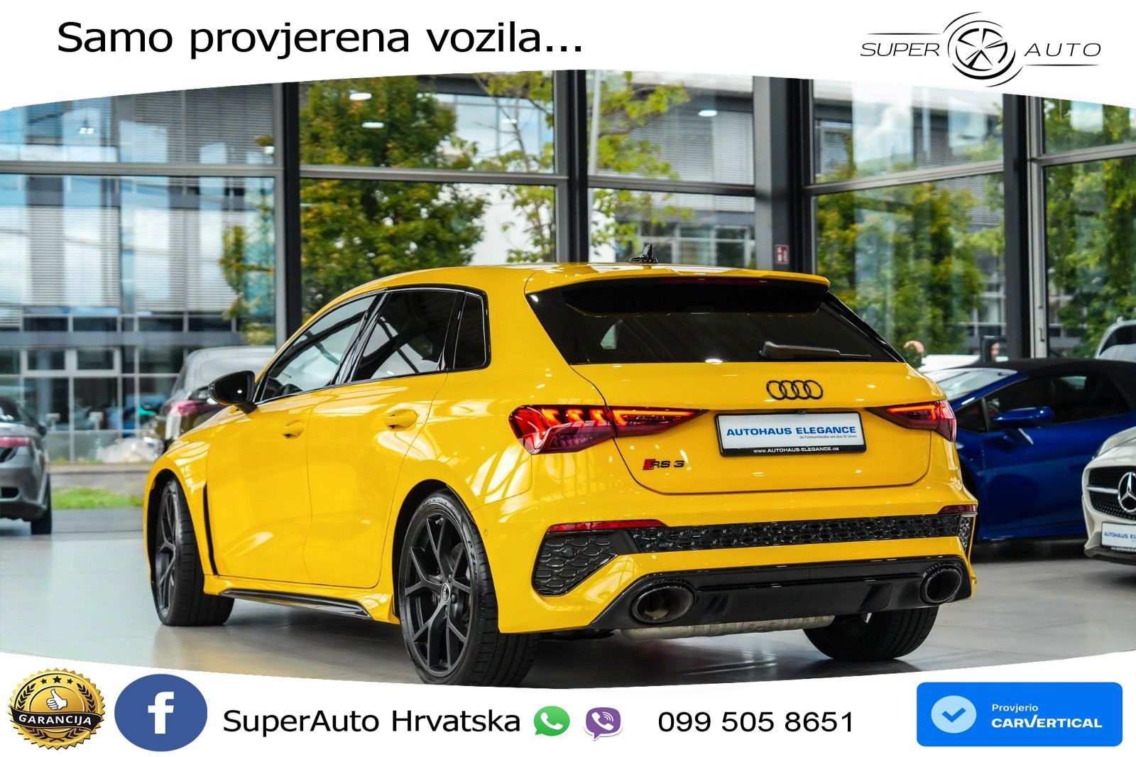 Audi RS3 Sportback 2.5 TFSI (400 KS) quattro S tronic LED+GR SJED+ACC