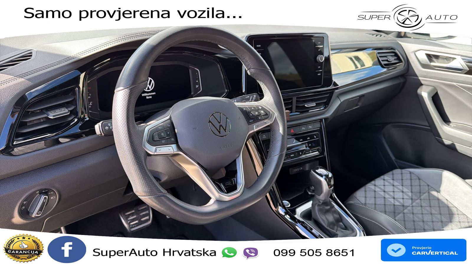 Volkswagen T-Roc 2.0 TDI (150 KS) DSG R-Line LED+GR SJED+ACC