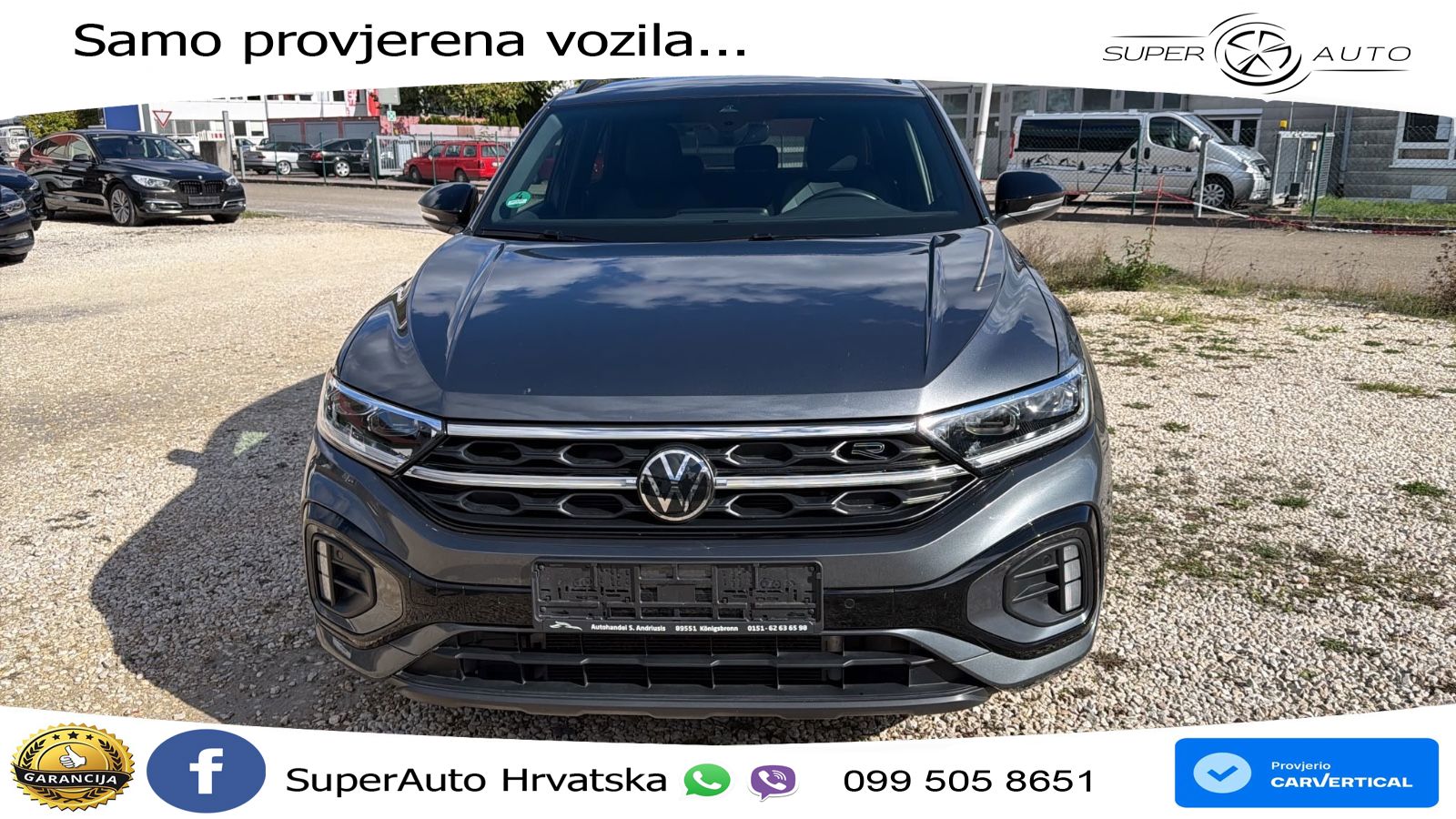 Volkswagen T-Roc 2.0 TDI (150 KS) DSG R-Line LED+GR SJED+ACC