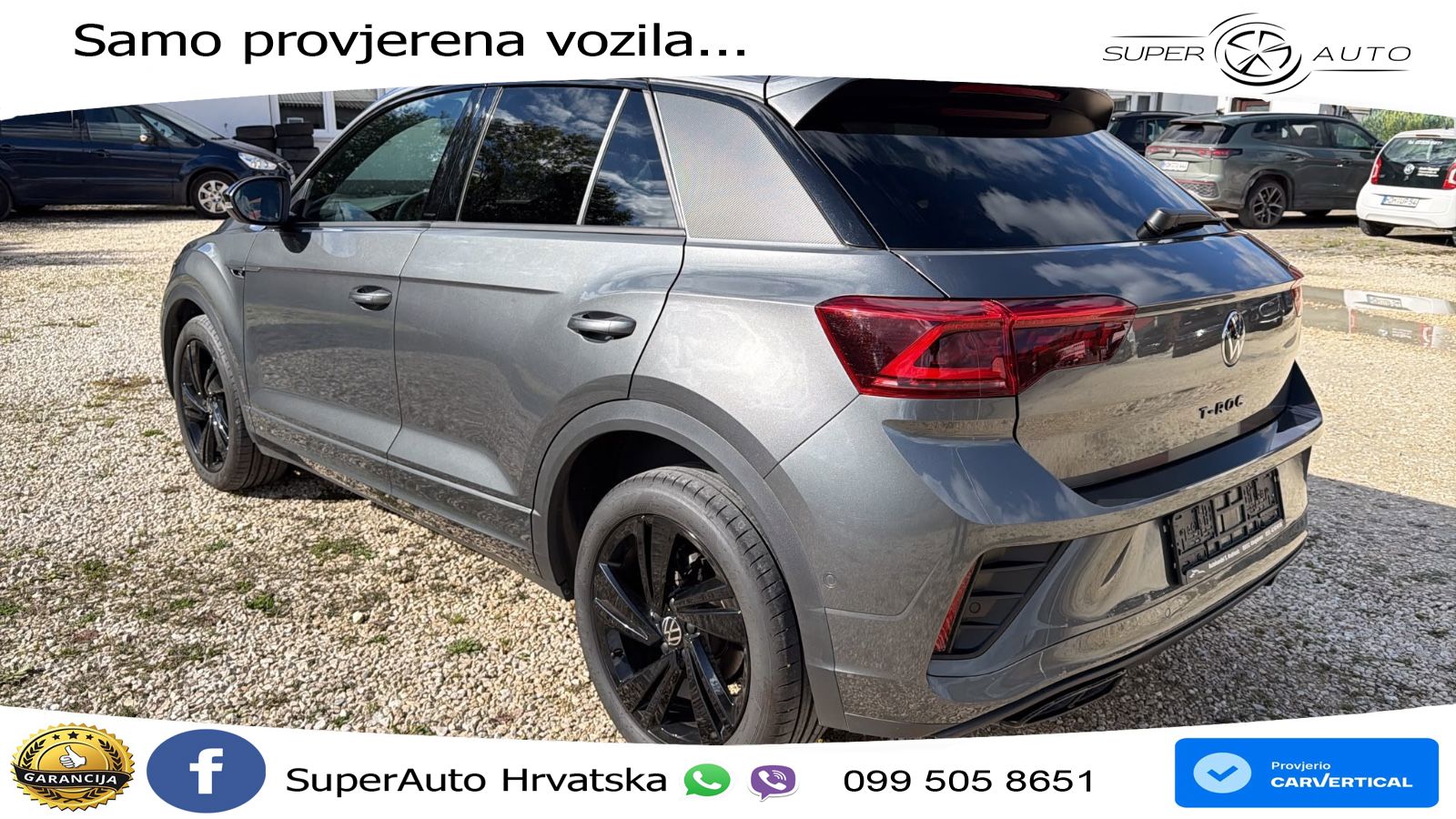Volkswagen T-Roc 2.0 TDI (150 KS) DSG R-Line LED+GR SJED+ACC