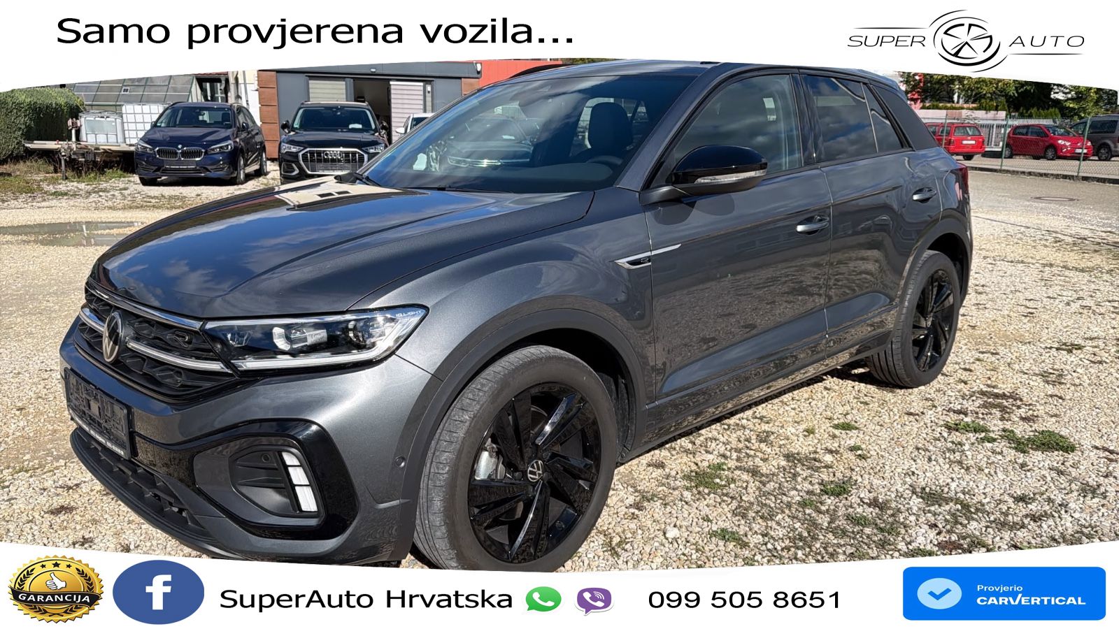 Volkswagen T-Roc 2.0 TDI (150 KS) DSG R-Line LED+GR SJED+ACC