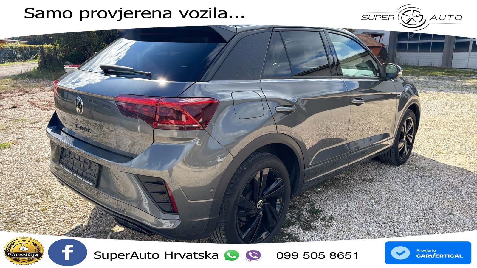 Volkswagen T-Roc 2.0 TDI (150 KS) DSG R-Line LED+GR SJED+ACC