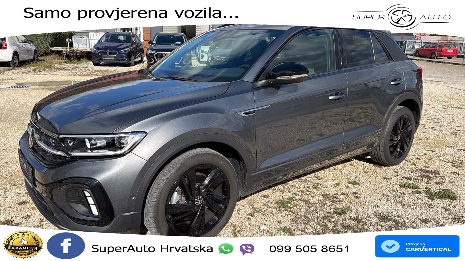 Volkswagen T-Roc 2.0 TDI (150 KS) DSG R-Line LED+GR SJED+ACC