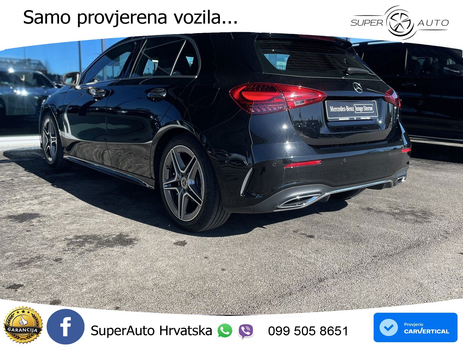 Mercedes-Benz A 200d 8G-DCT AMG LED+GR SJED+ACC