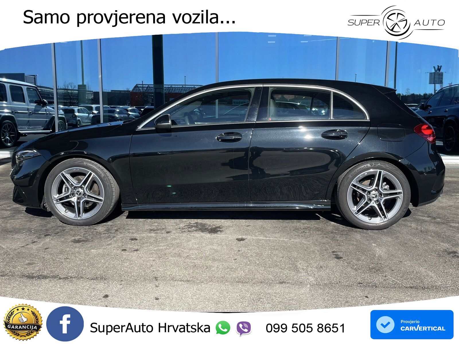 Mercedes-Benz A 200d 8G-DCT AMG LED+GR SJED+ACC