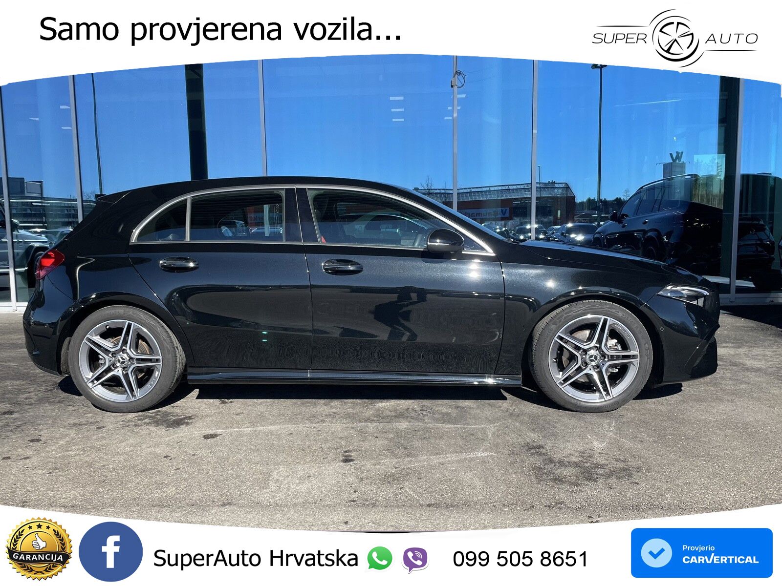 Mercedes-Benz A 200d 8G-DCT AMG LED+GR SJED+ACC