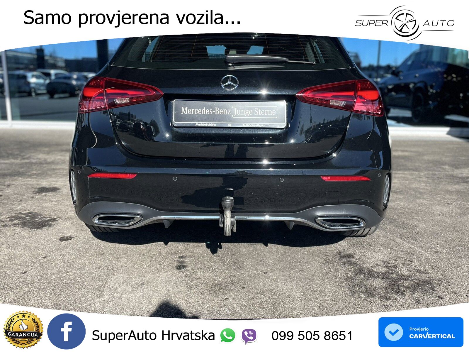 Mercedes-Benz A 200d 8G-DCT AMG LED+GR SJED+ACC