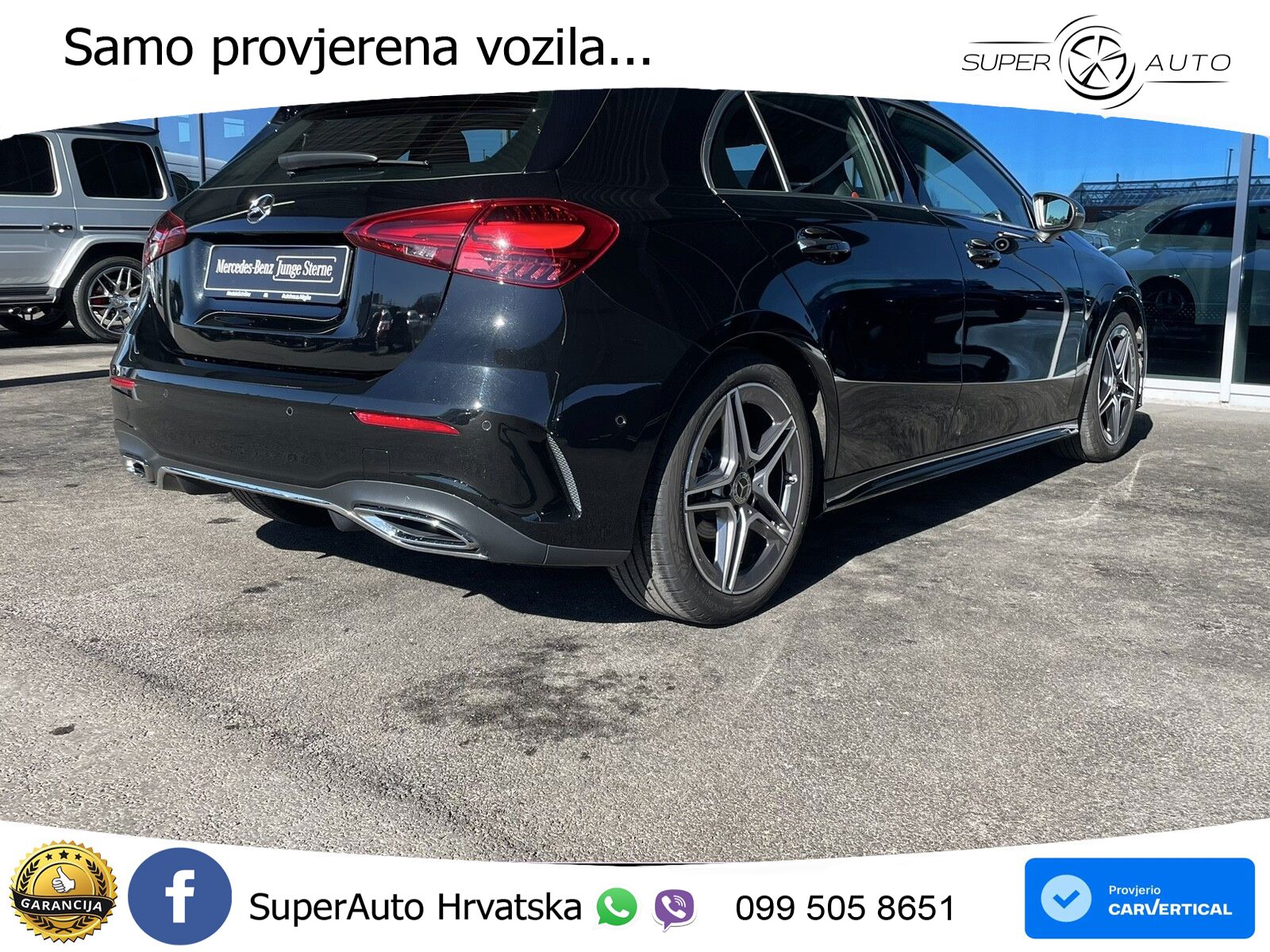 Mercedes-Benz A 200d 8G-DCT AMG LED+GR SJED+ACC